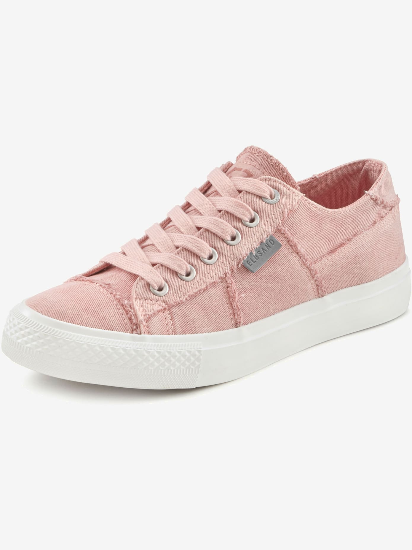 Baskets sneakers au look usé et délavé tendance