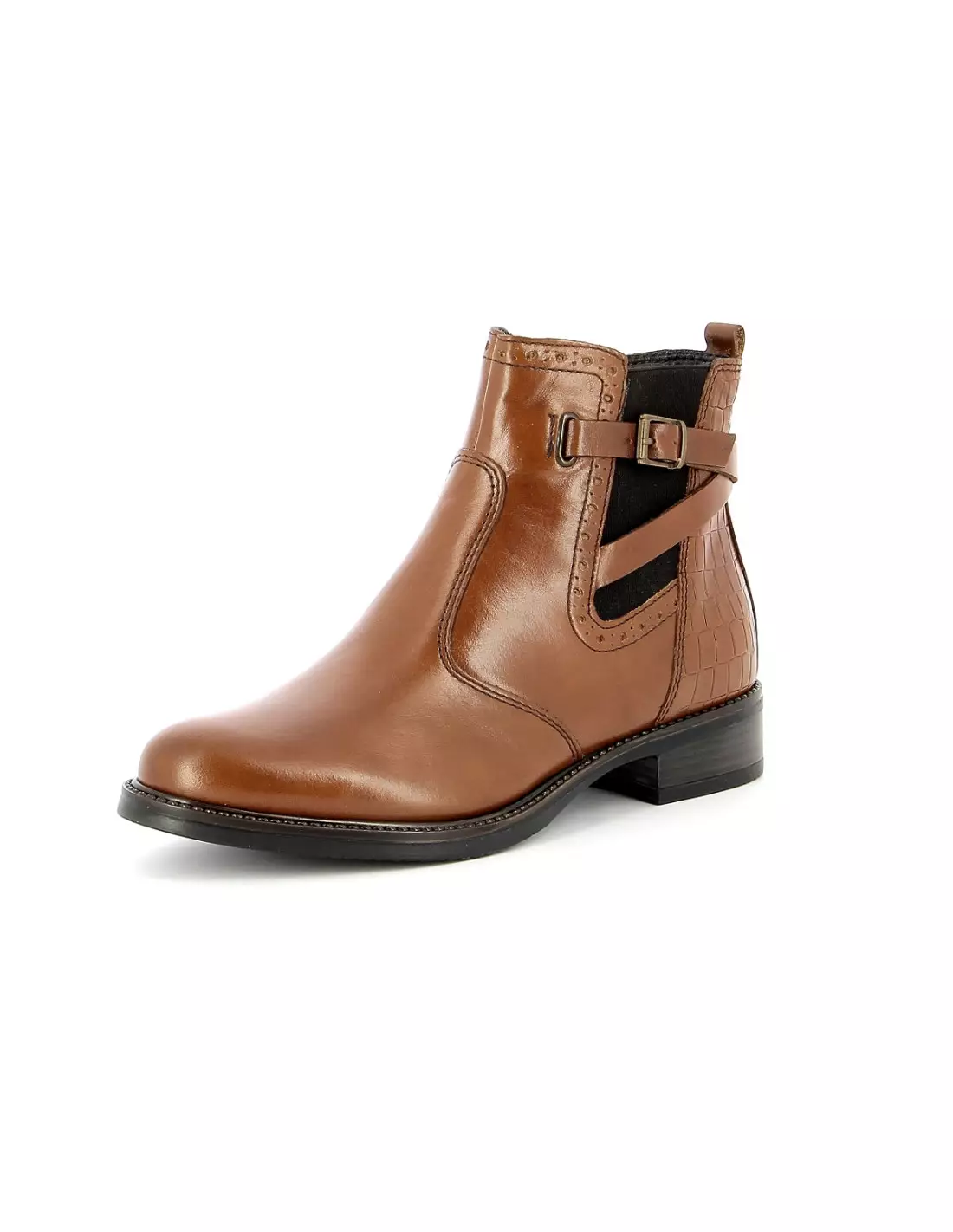 SHOELAB 4377 - Chelsea Cognac