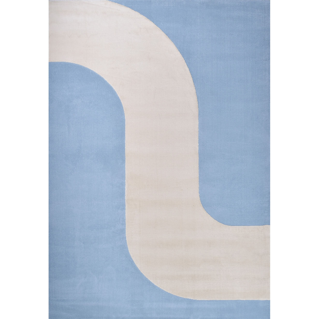 Nazar Rugs Tapis Nely 794 bleu - 120x160 cm