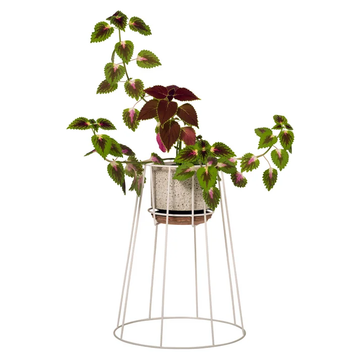 OK Design - Cibele Blumentopfständer H 54 cm, white