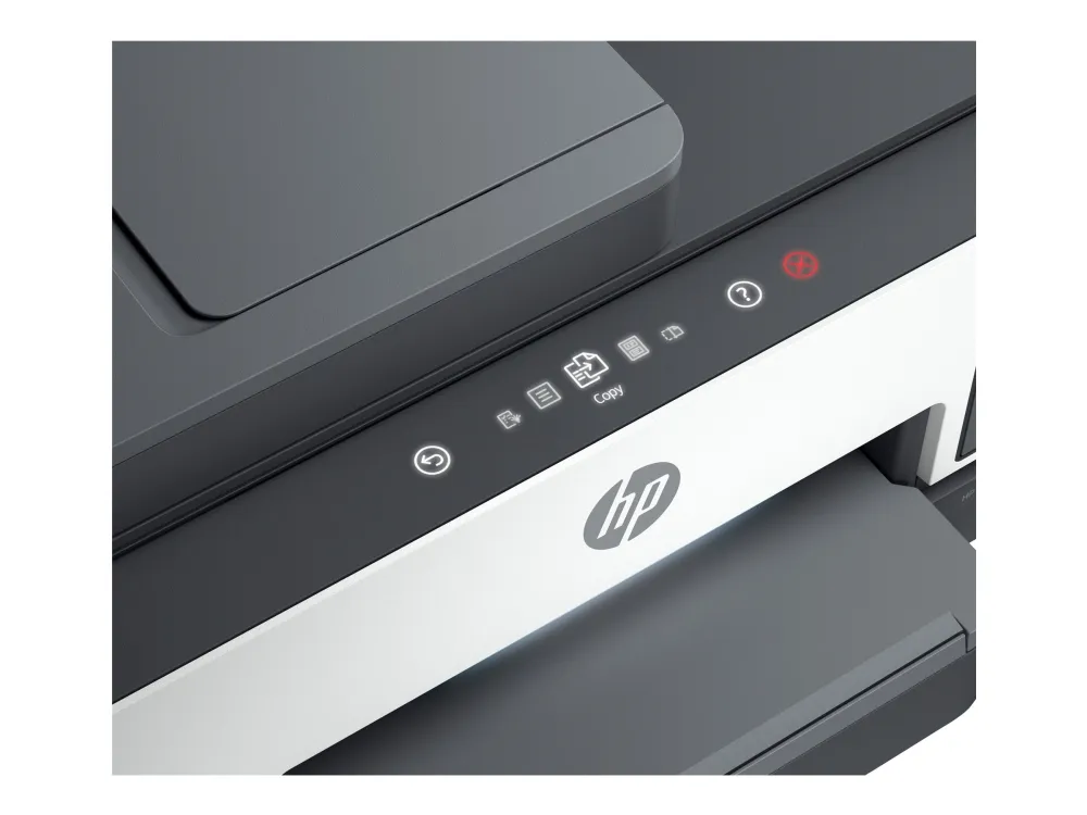 HP Smart Tank 7605 All-in-One - Multifunktionsprinter - farve - blækprinter - kan genopfyldes - Letter A (216 x 279 mm)/A4 (210 x 297 mm) (original) - A4/Legal (medie) - op til 13 spm (kopiering) - op til 15 spm (udskriver) - 250 ark - USB 2.0, Wi-Fi