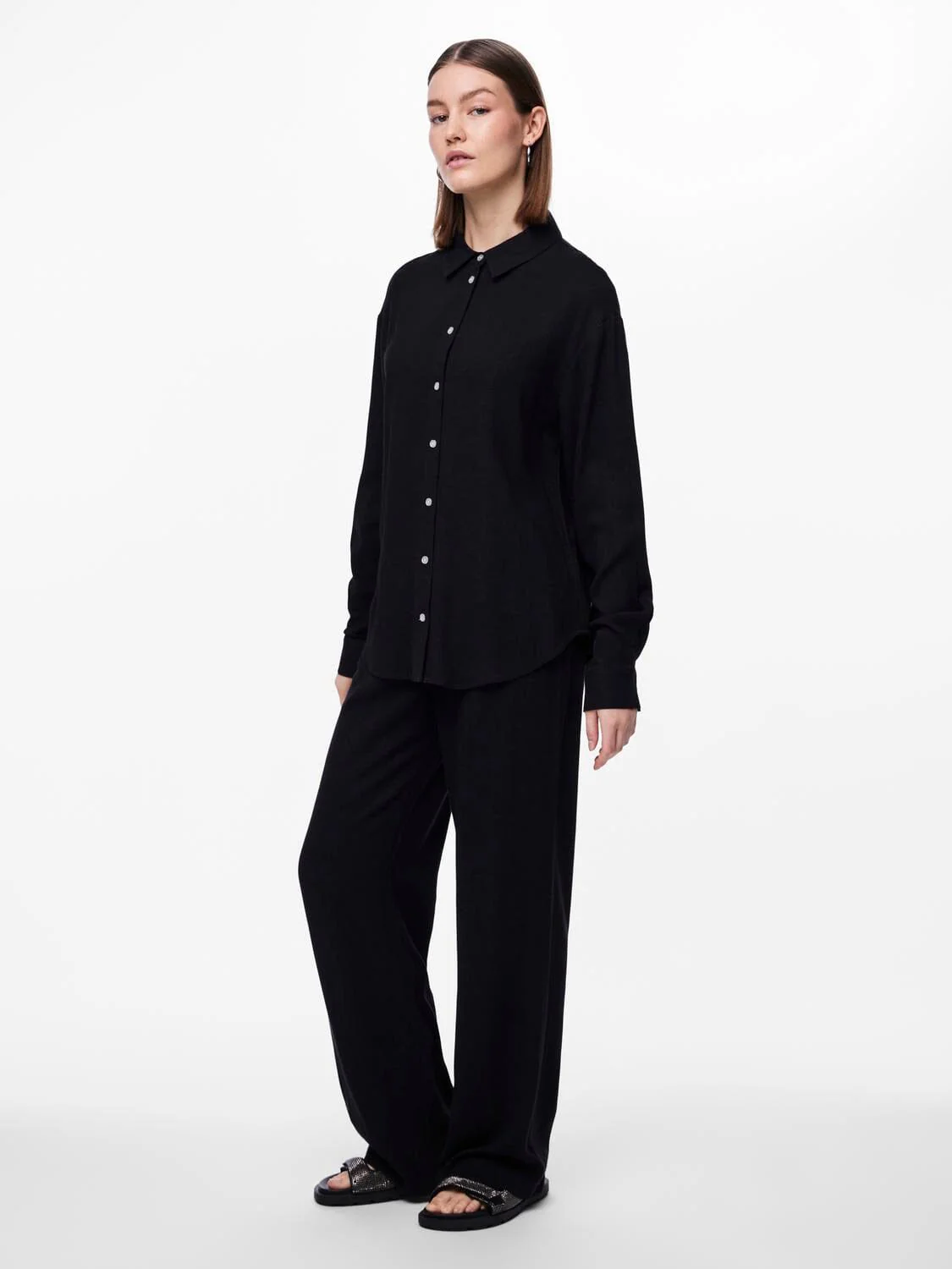 Pieces Pcvinsty Ls Shirt