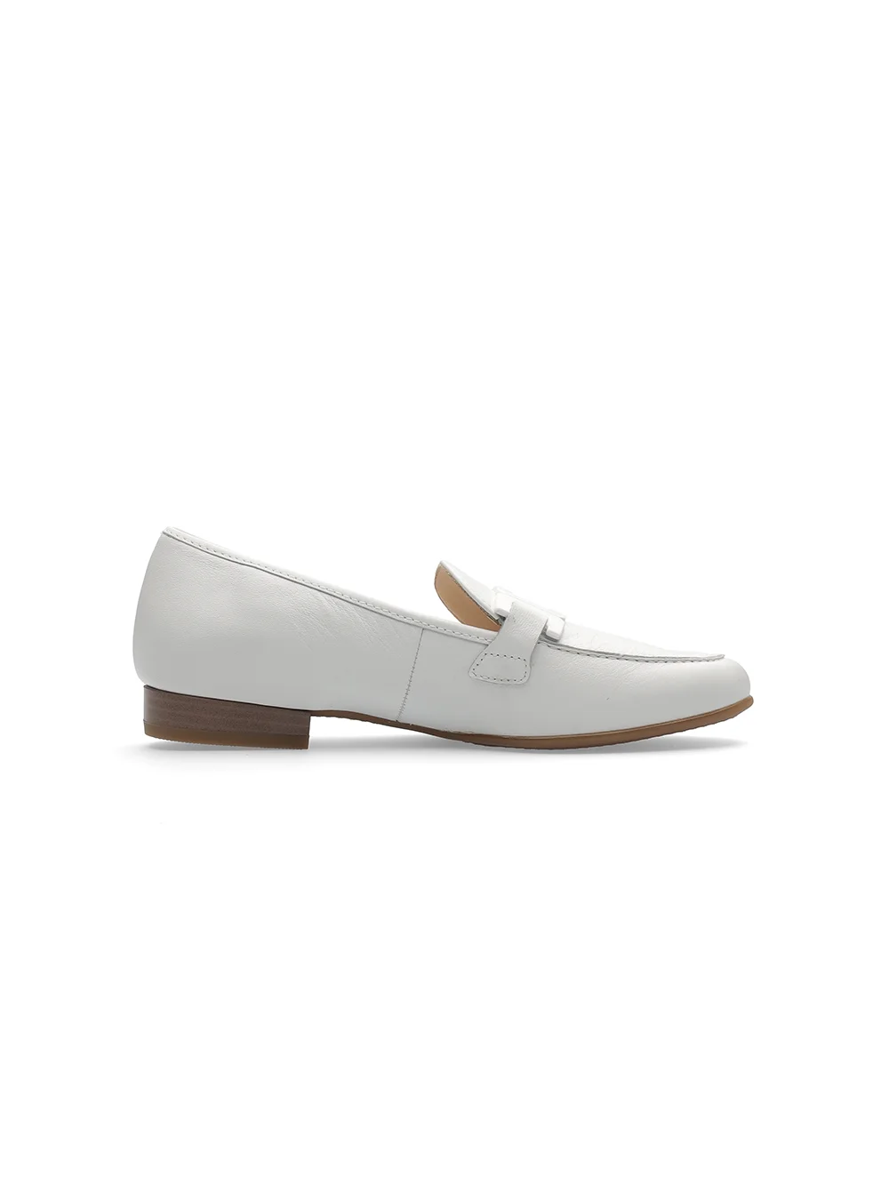 College Slipper Kent weiß