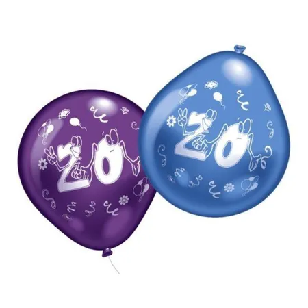 amscan Luftballons mit Zahl 
