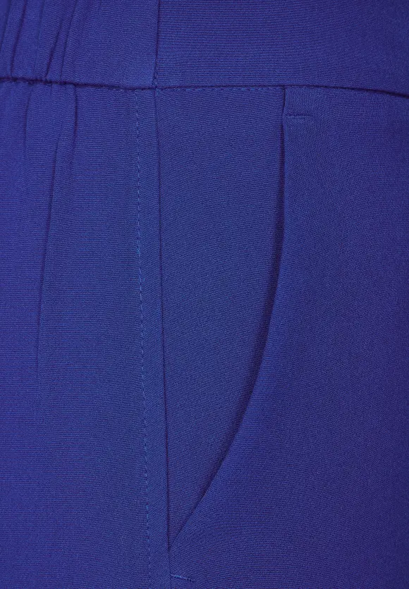 Loose Fit Twill Hose - intense royal blue