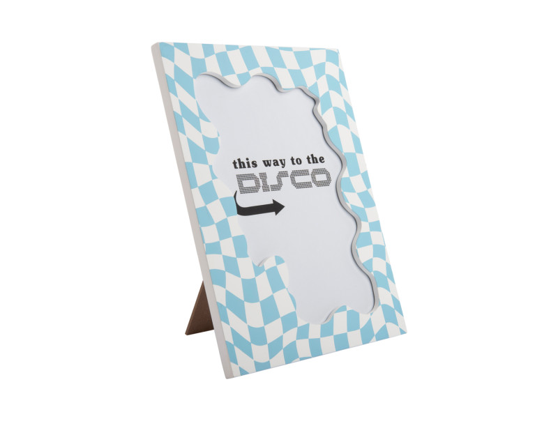 Photo Frame Wave Checker Large