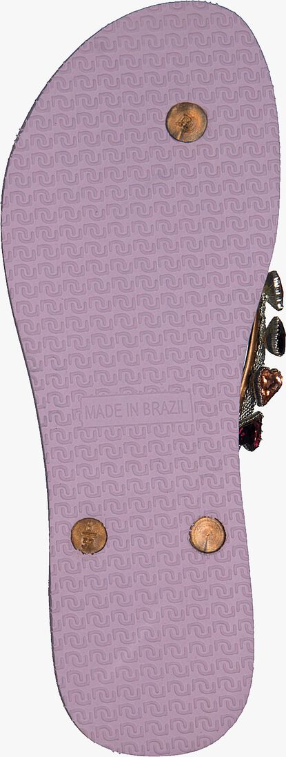 UZURII paarse uzurii teenslippers heart bronze