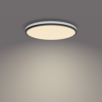Philips plafonnière Ozziet zwart 1x18w