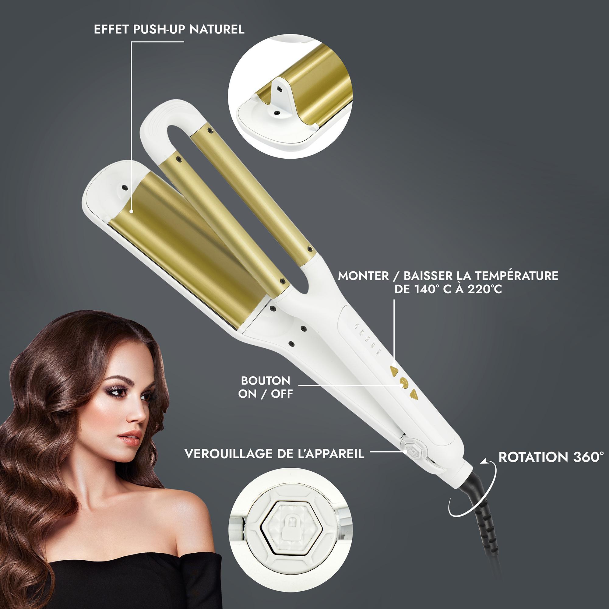 BOUCLEUR CHEVEUX MAGIQUE 3 FERS