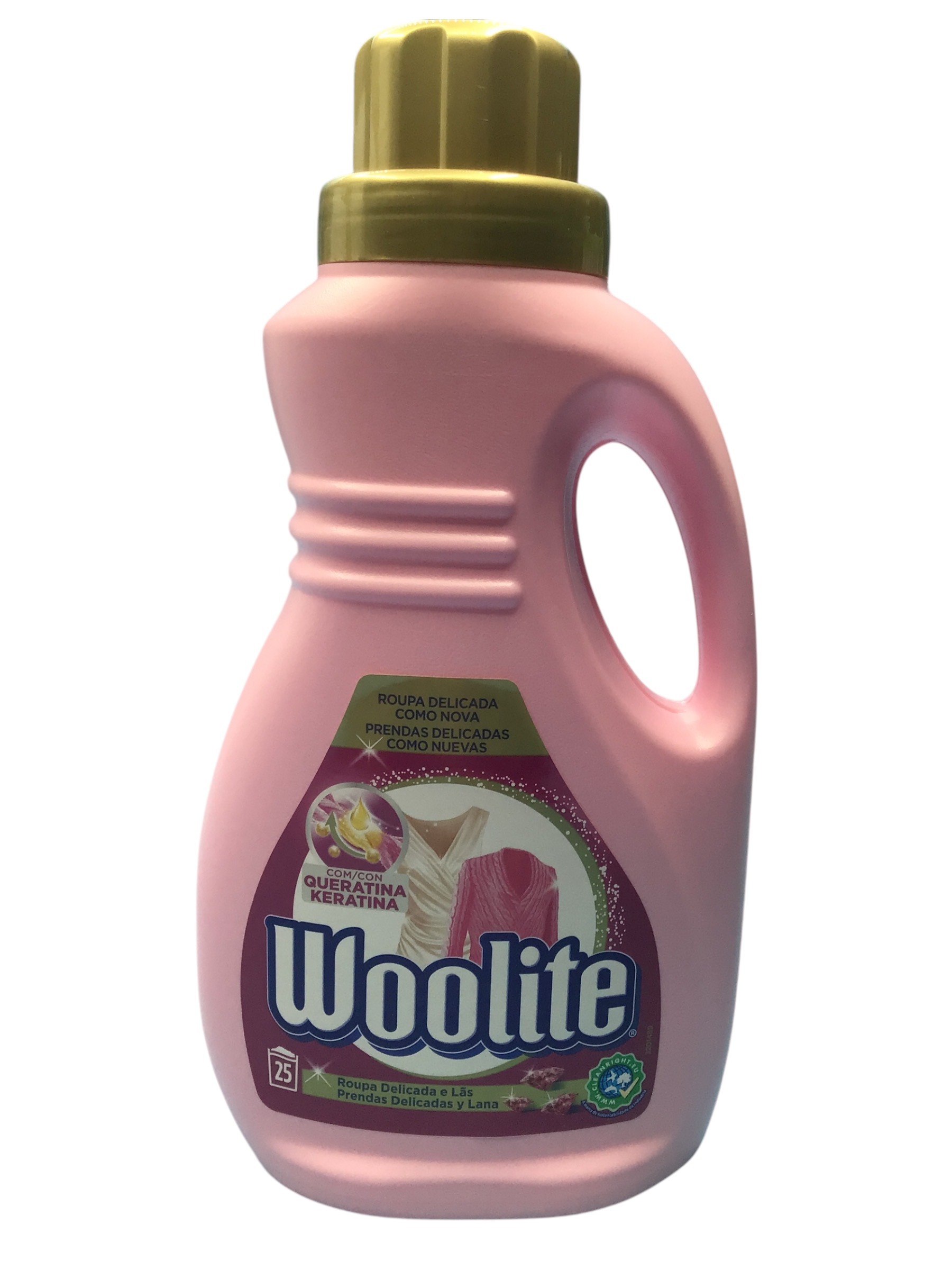 Woolite Wasmiddel Delicate Textielen Keratin 25 wasbeurten (750 ml)