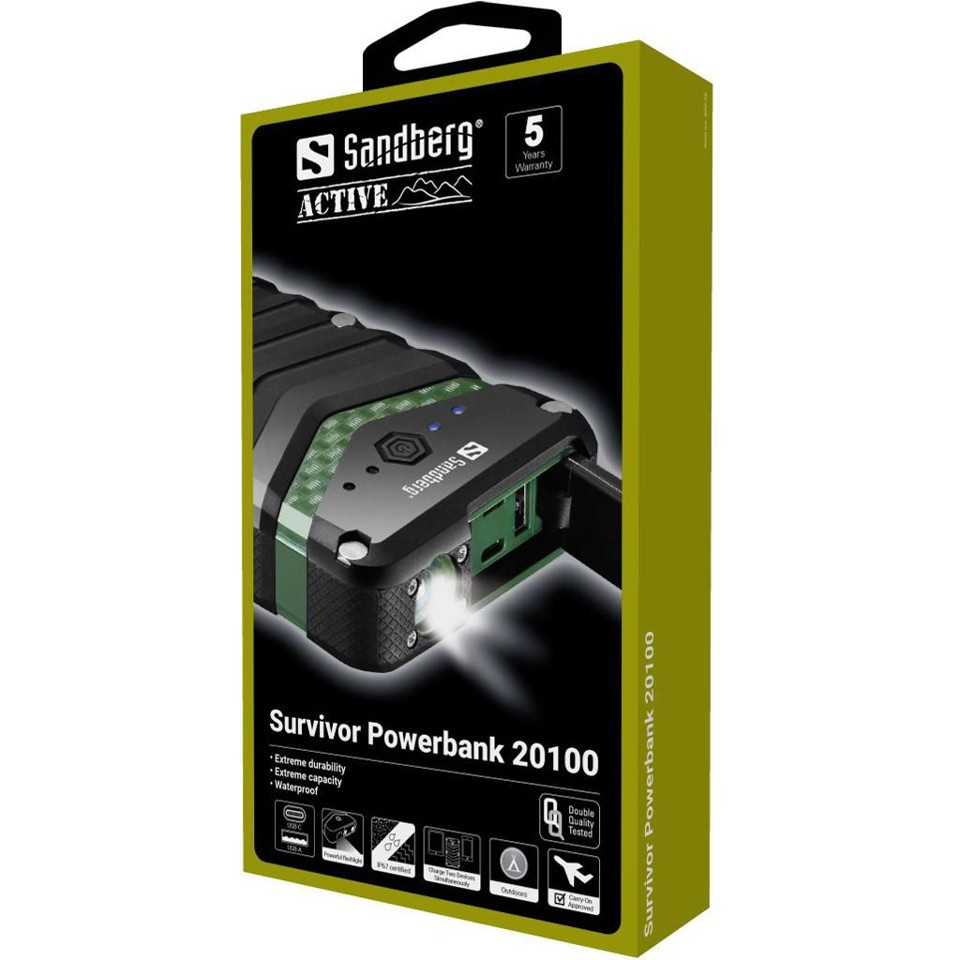 Sandberg - Survivor Powerbank 20100