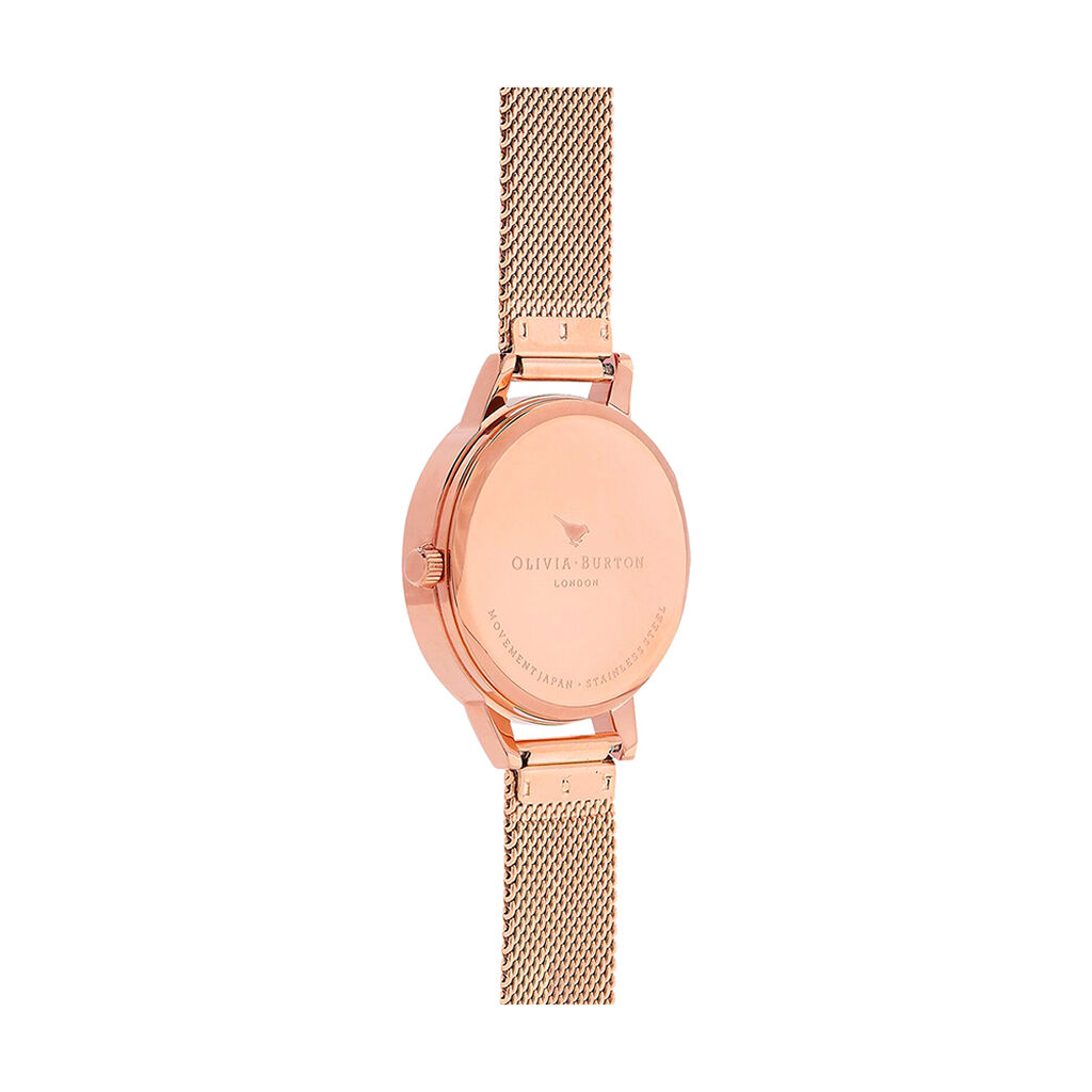 Montre Olivia Burton Abstract Florals Nacre