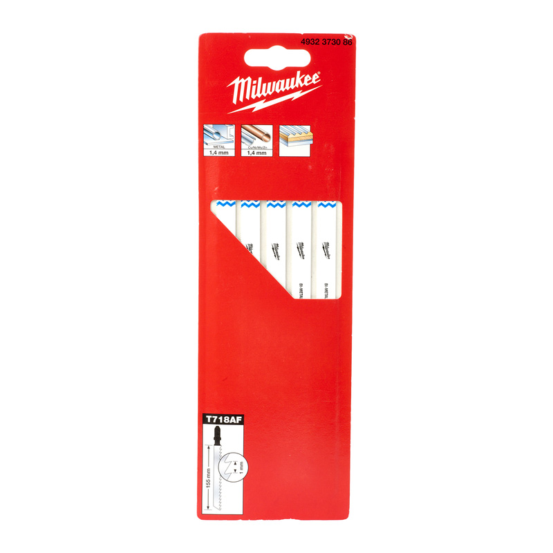 Milwaukee decoupeerzaagblad metaal T718AF 155x1mm