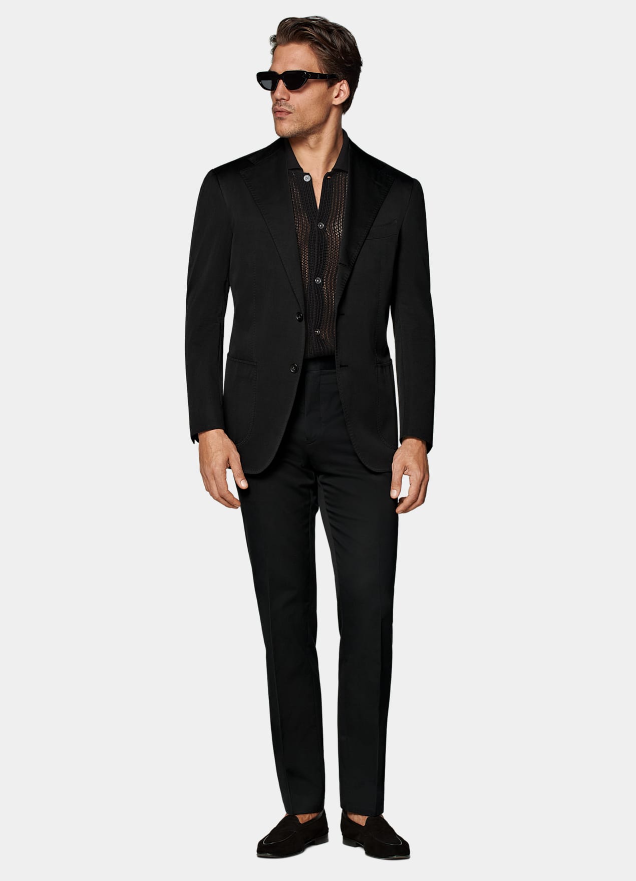Costume Roma coupe Relaxed noir