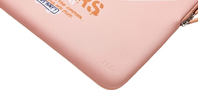 KEEP 13,3’’ neopren laptop-sleeve (monkey coral)