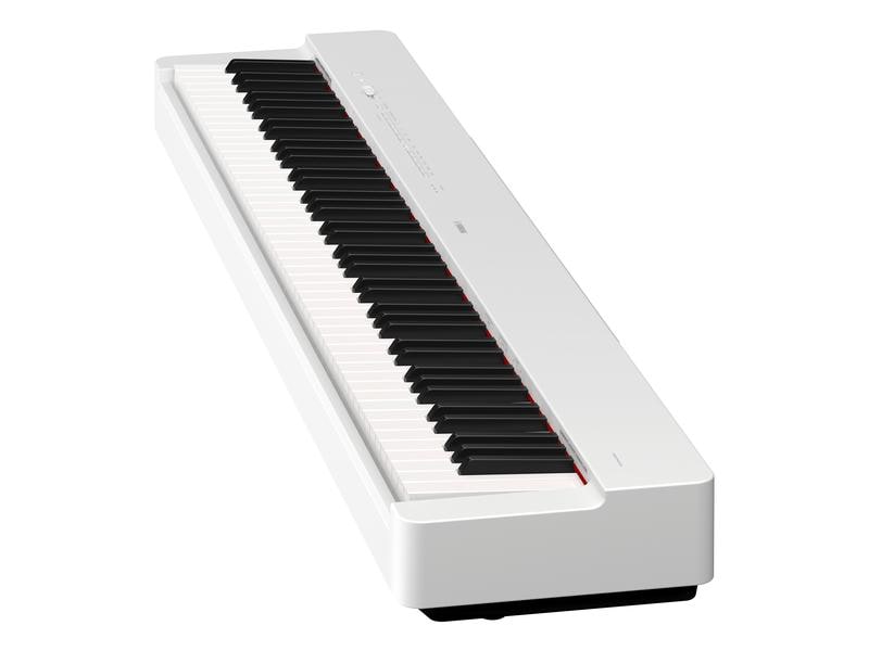 Yamaha E-Piano P-225WH Kompaktes Digitalpiano mit Klang und Funktionen für fortgeschrittene Spieler