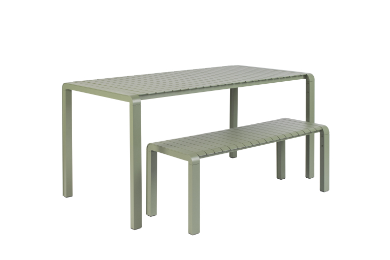 Zuiver Vondel tuinbank 129,5 zwart