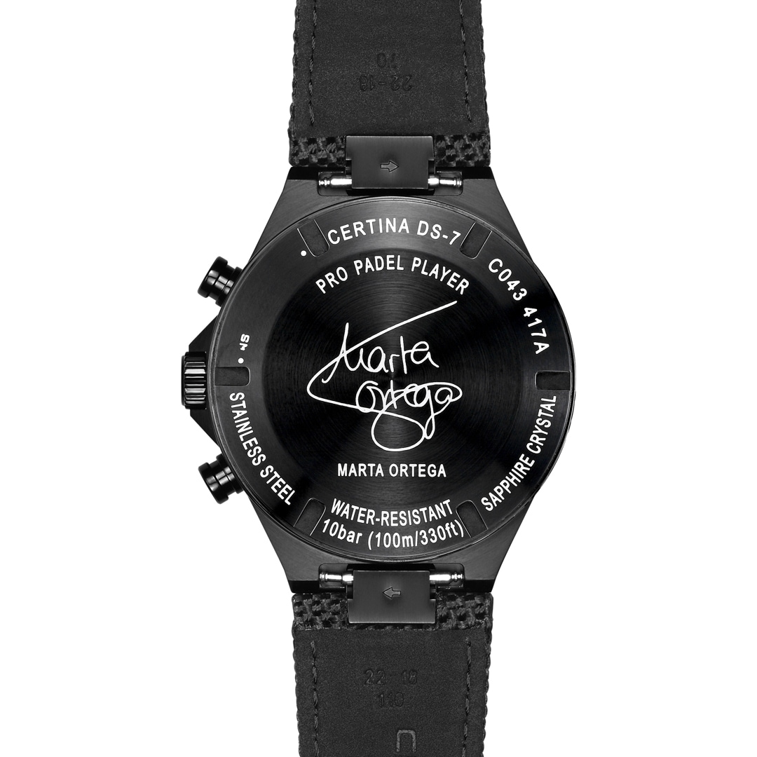 Certina DS-7 Chrono Padel Edition by Marta Ortega