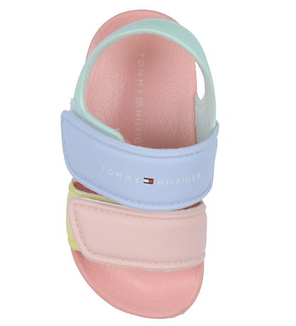 Tommy Hilfiger Sandalen - Klettband - Mehrfarbig