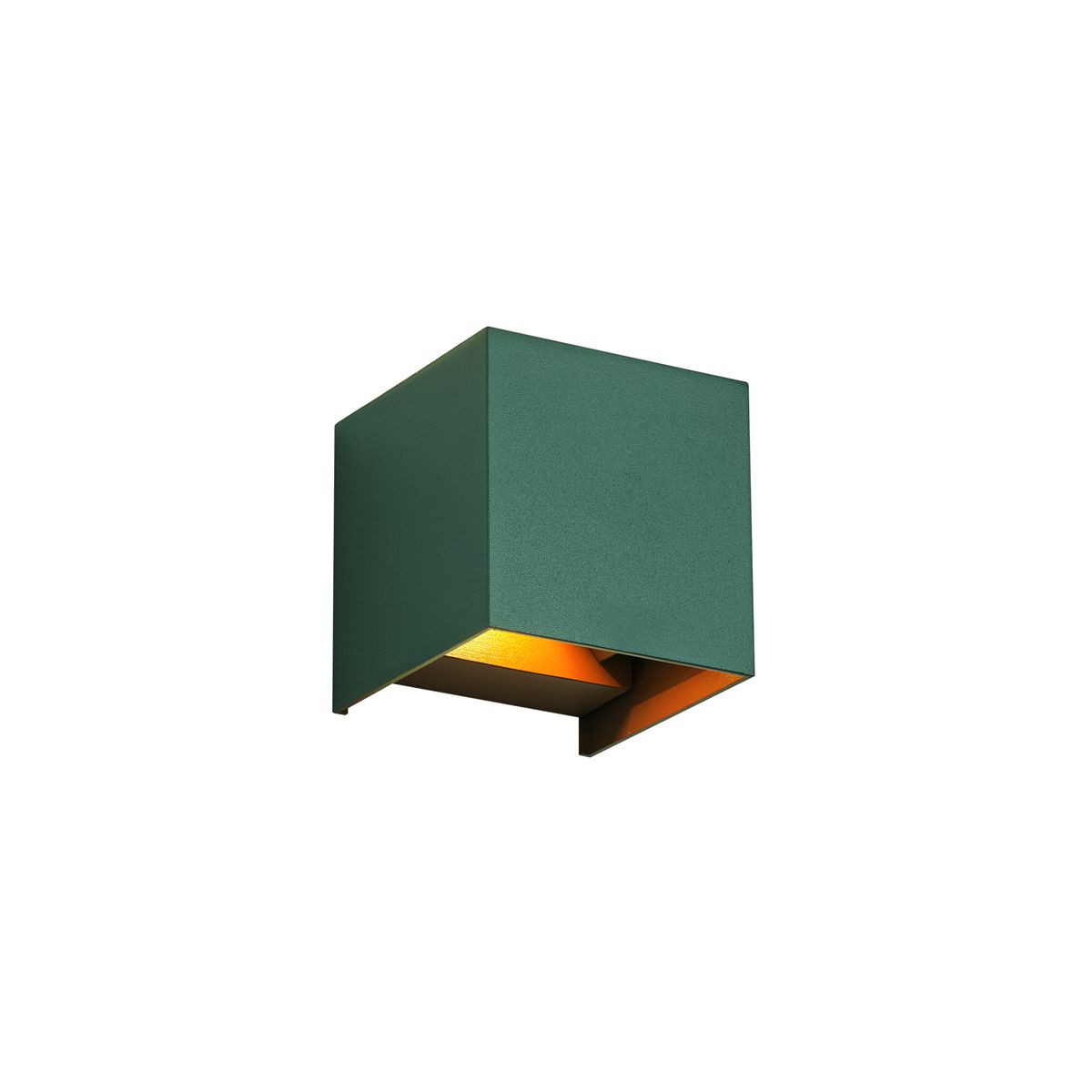 Buiten wandlamp donker groen incl. LED IP54 - Edwin