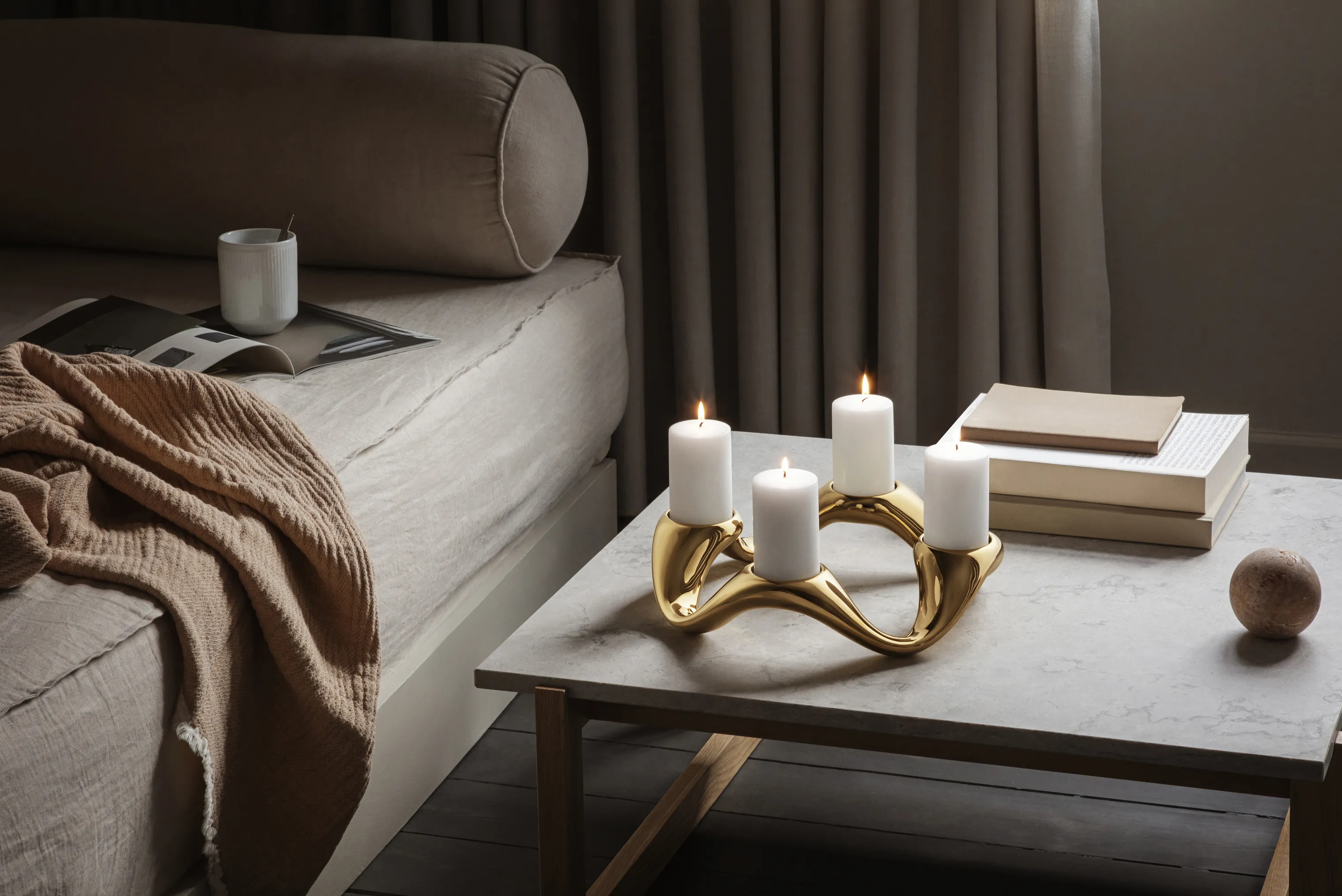 Georg Jensen Cobra Lysestage