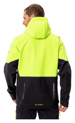 Veste Softshell Vaude Qimsa Softshell Jaune Fluo