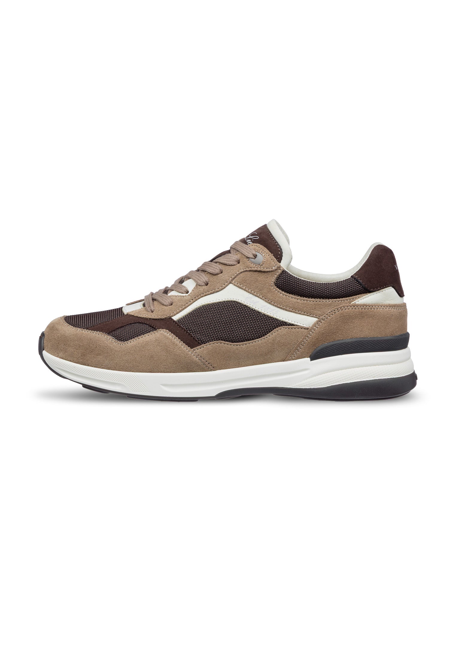 Zand beige combi Ferro sneaker
