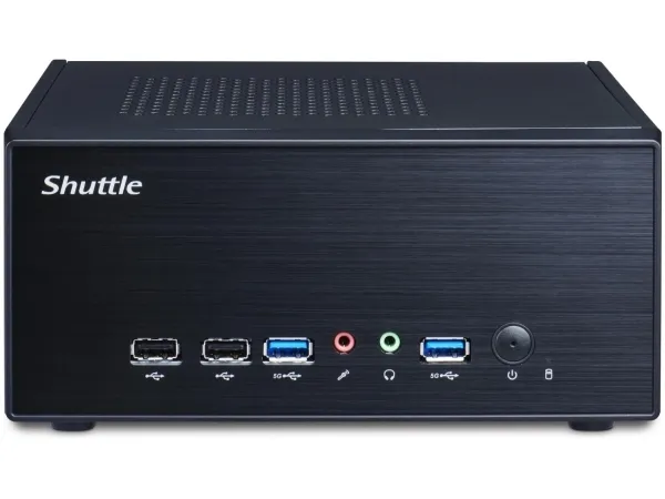 Shuttle XPC slim XH510G2 - Barebone - Slim-PC LGA1200 sokkel - Intel H510 - uden CPU - RAM 0 GB - Gigabit Ethernet