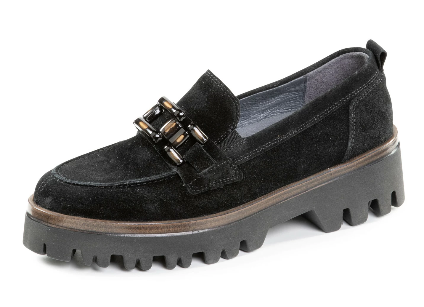 Waldläufer Loafer aus Veloursleder