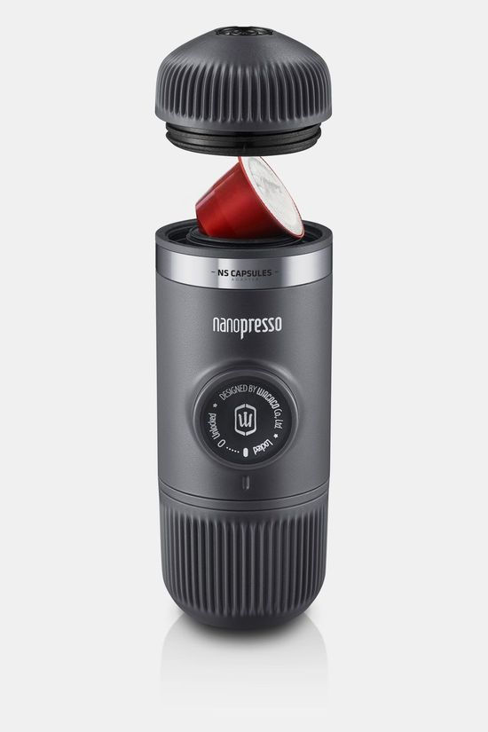 Wacaco Wacaco Nanopresso Grey Ground Coffee + Capsules