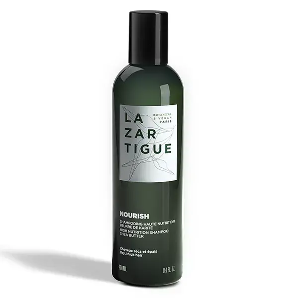Shampoo Nutritivo Lazartigue com Manteiga de Karité para Cabelos Secos e Grossos 250ml