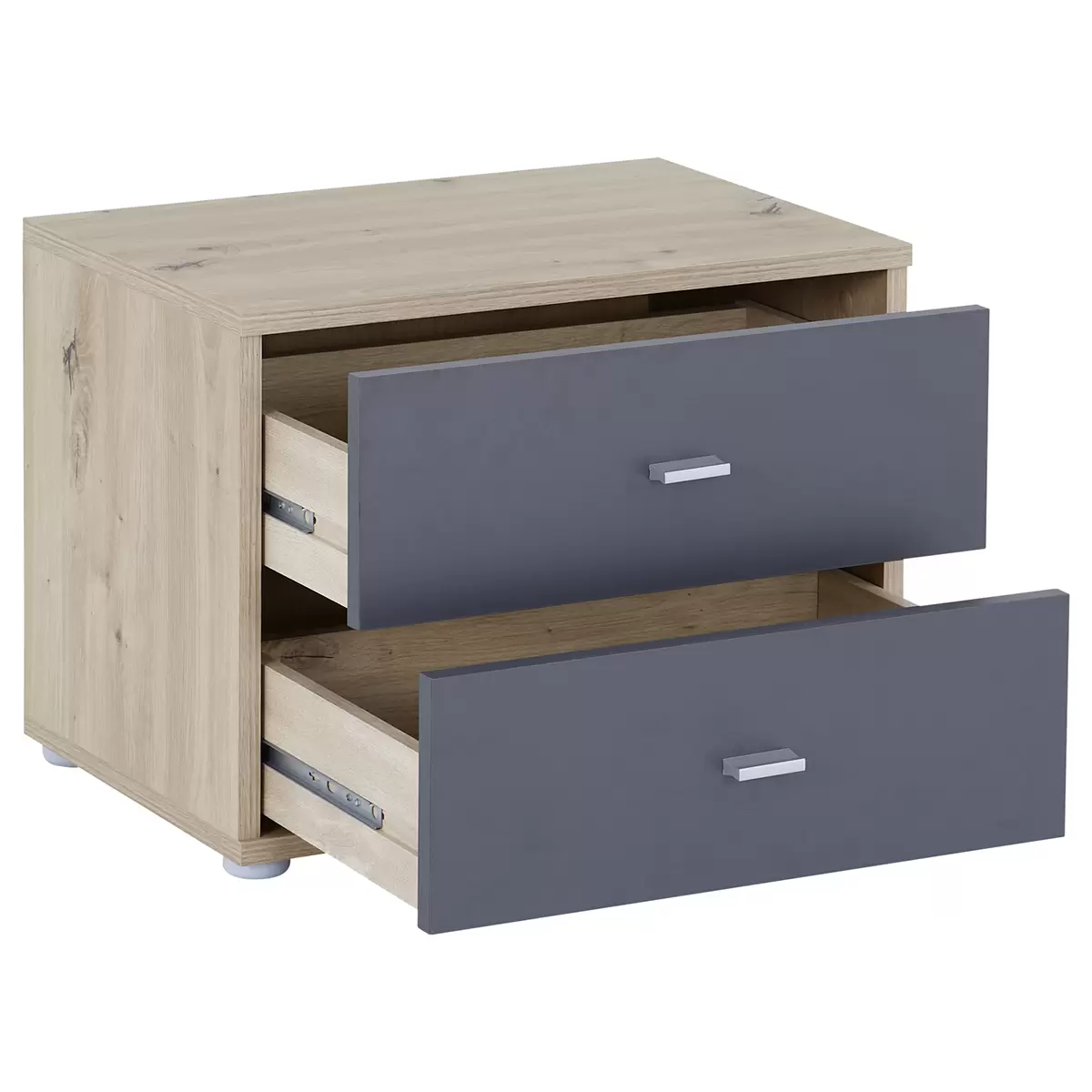 Nachttisch 4-You New Best Price anthrazit,Artisan Eiche