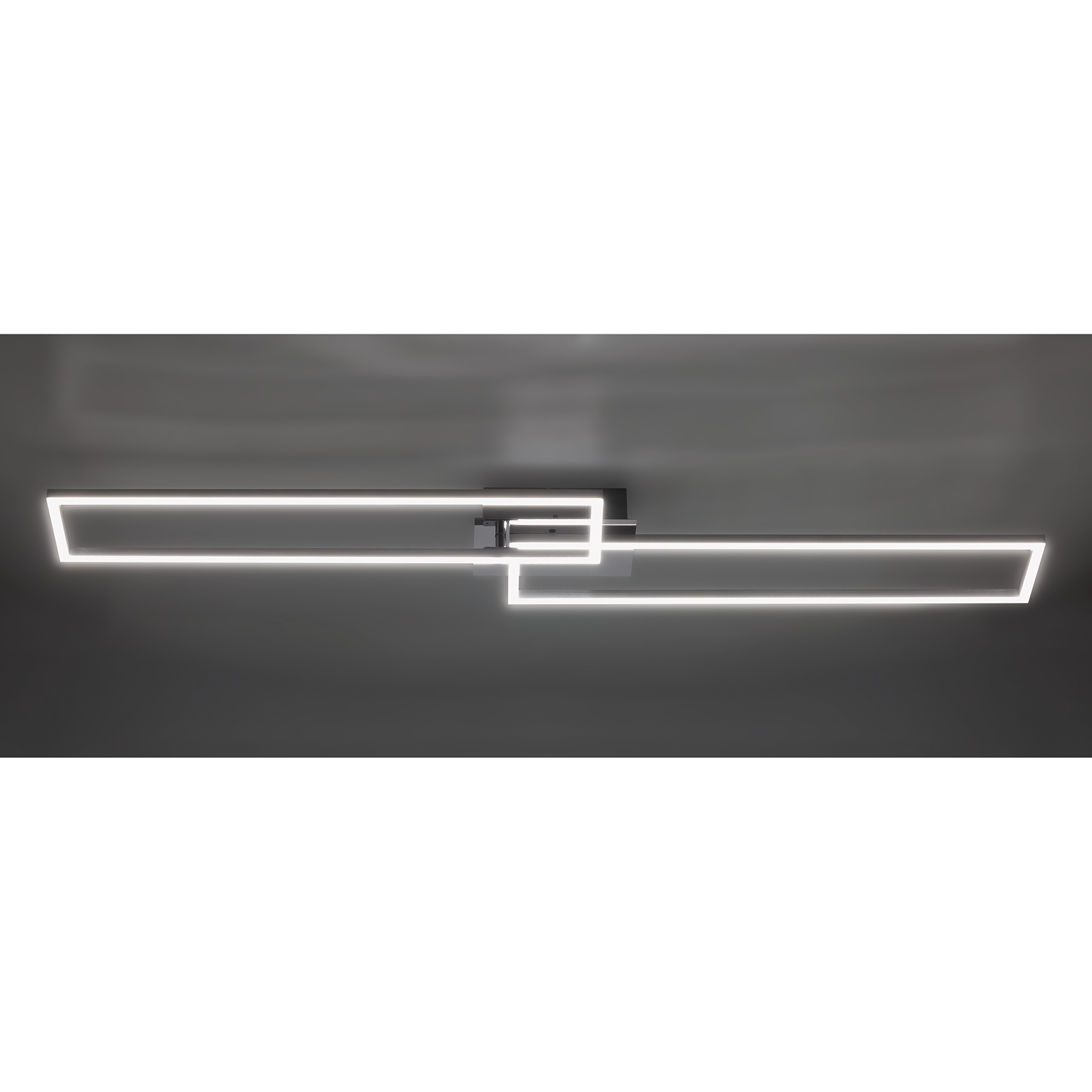 LAMPURA LED-Deckenleuchte - alu - dimmbar