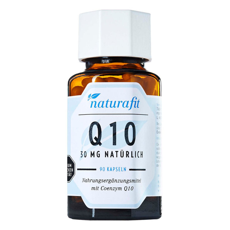Naturafit Q10 30 mg Kapseln, 90 St