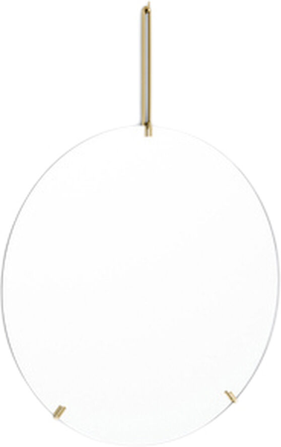 Moebe Wall Mirror spejl 50 cm. Brass