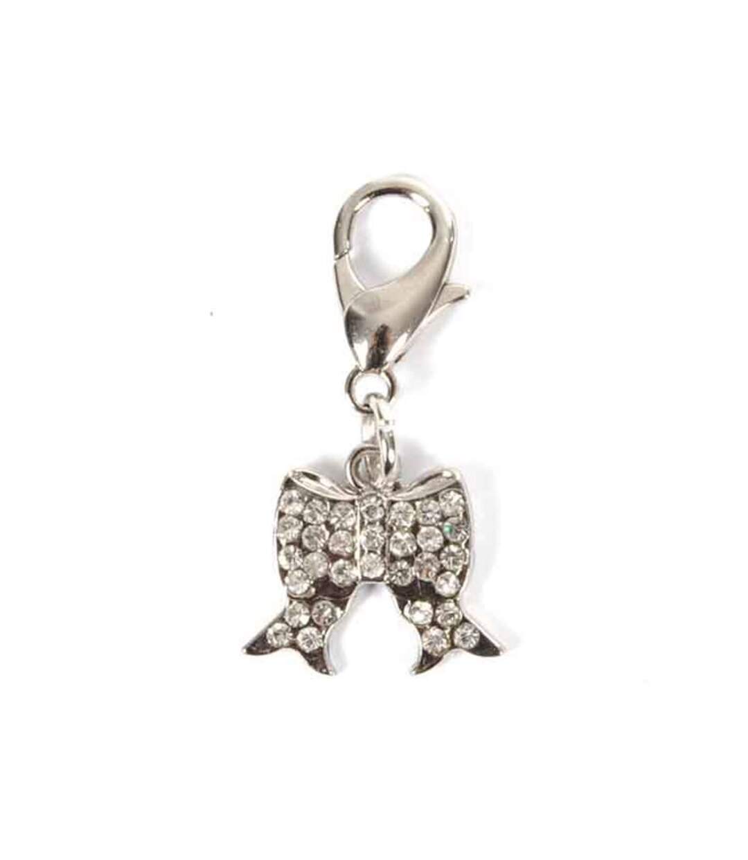 Paris Prix - Pendentif Pour Collier nœud 2cm Argent