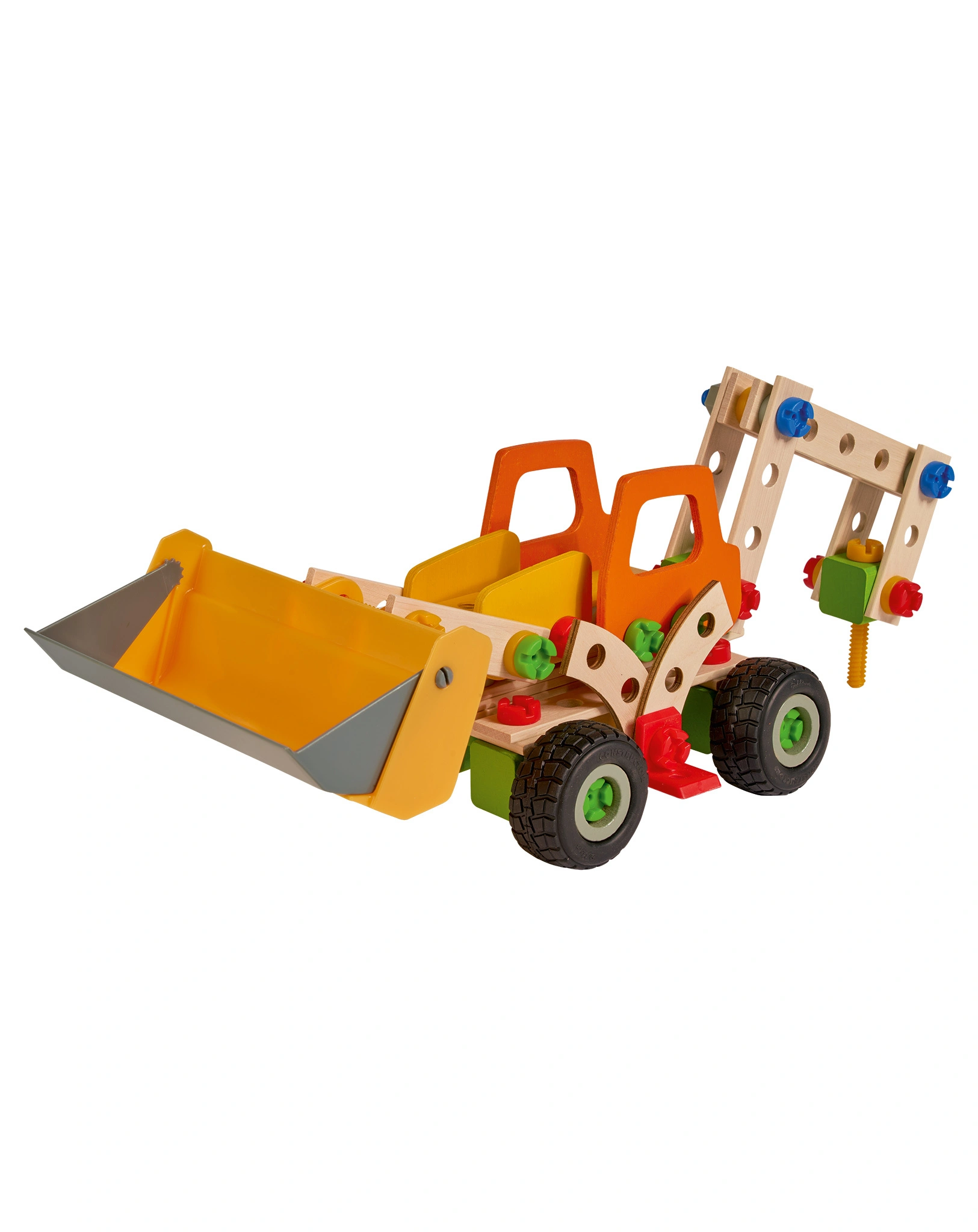 Holz-Radlader CONSTRUCTOR 140-teilig