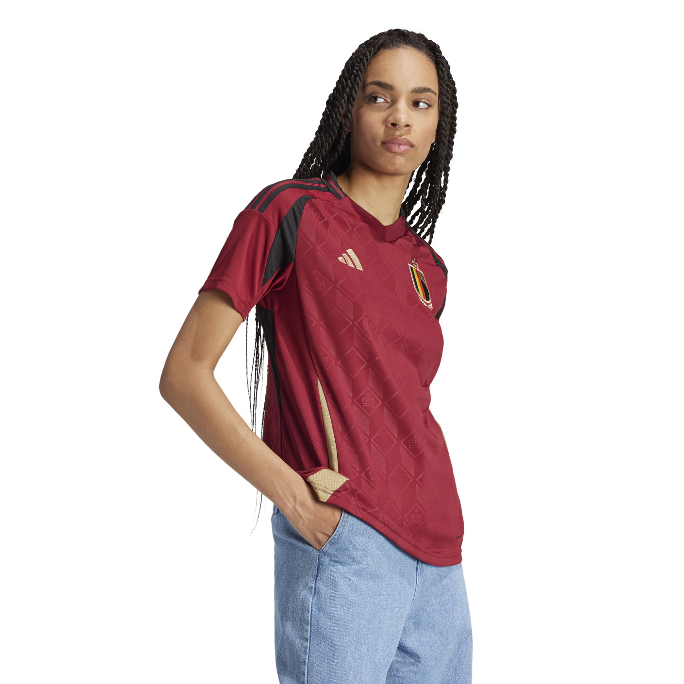 Adidas België Thuisshirt 2024-2026 Dames