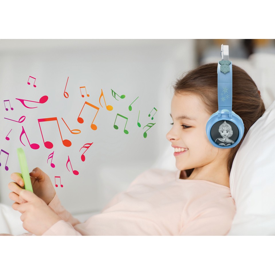 Lexibook - Frozen genopladelige hovedtelefoner med lys