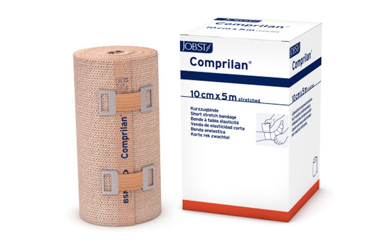 Kurzzugbinde 10 cm x 5 mKompressionsbinde aus Baumwolle