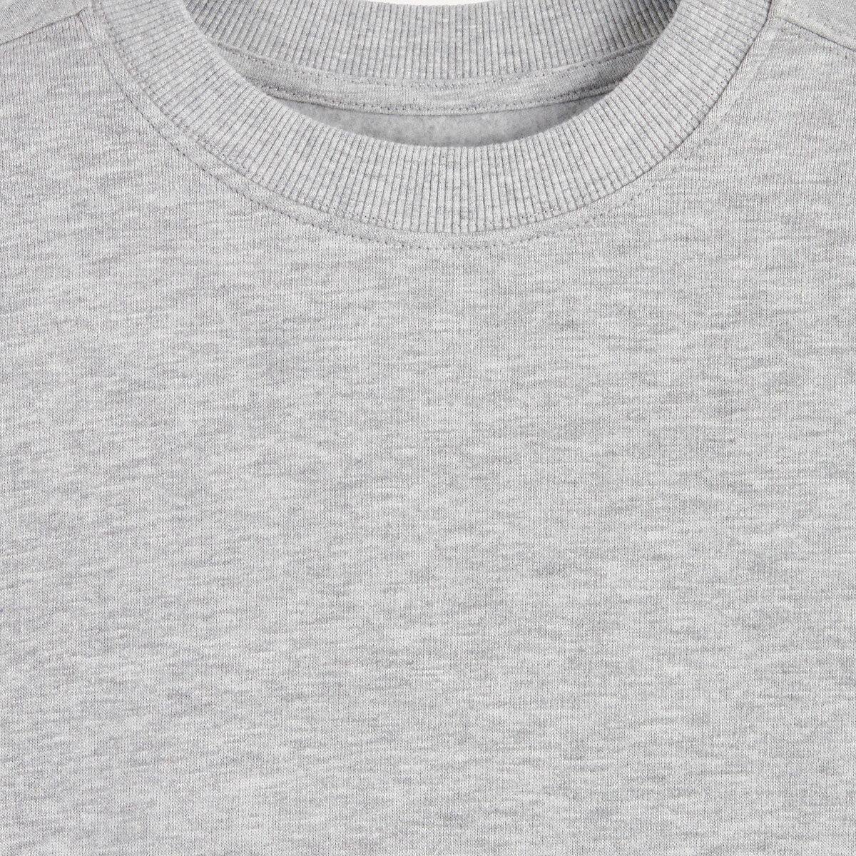 COLEÇÕES LA REDOUTE<br>Moletom de gola redonda achatado