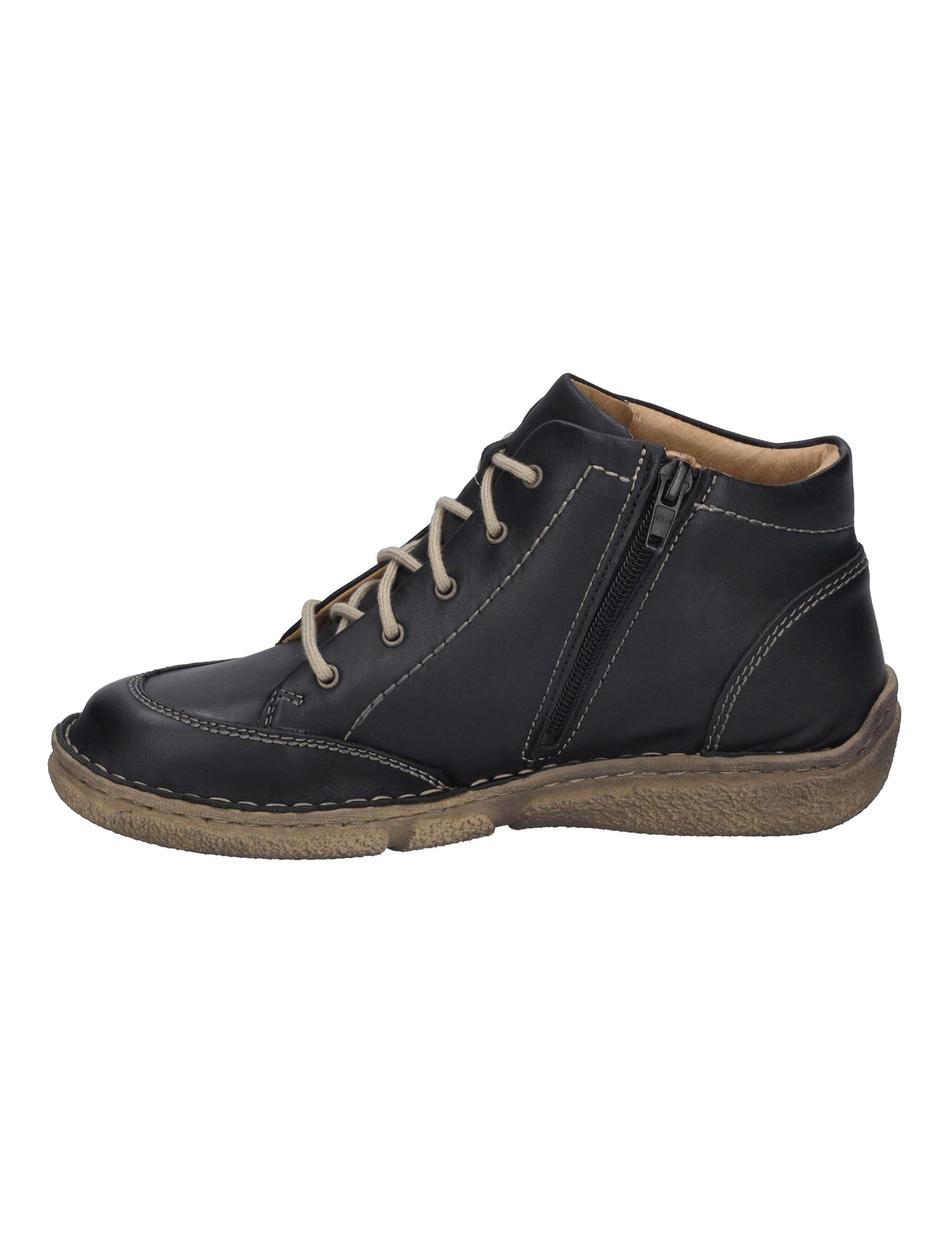 Stiefelette Neele 01, schwarz-kombi