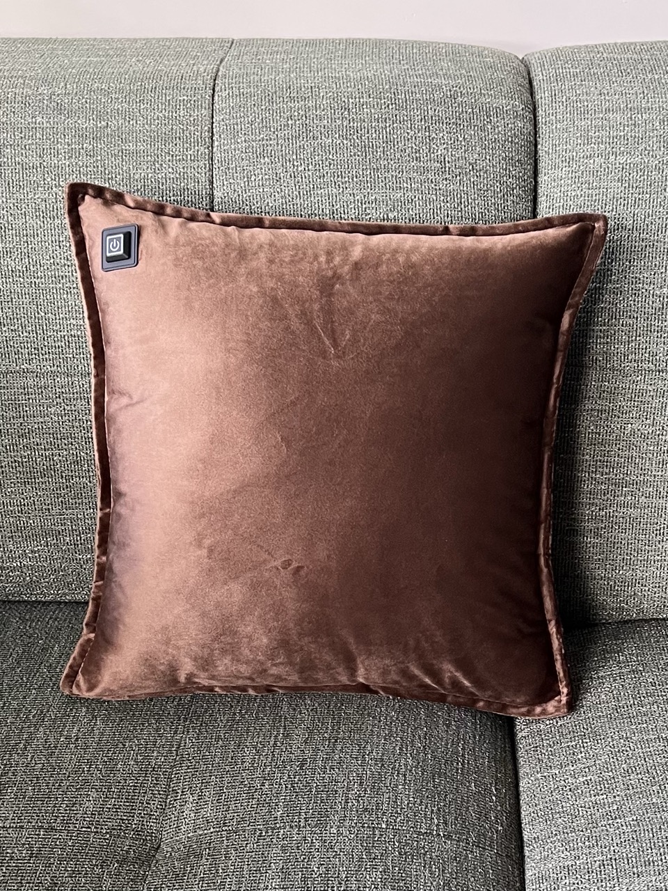 Warmpi fluweel warmtekussen - Brown