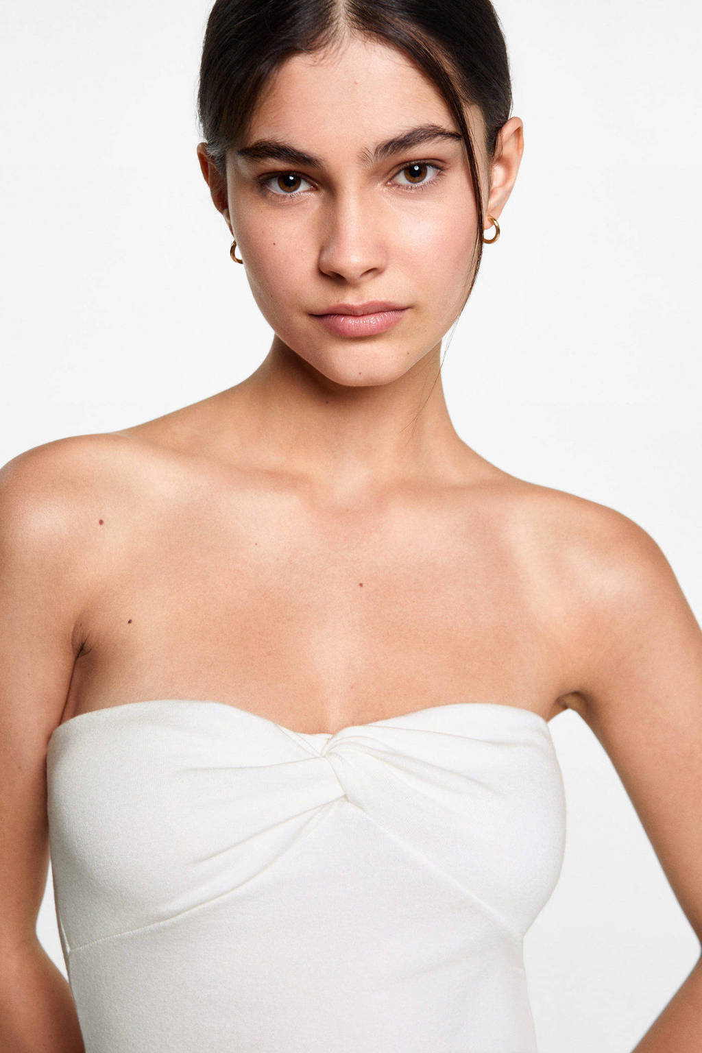 MANGO TEEN strapless top wit