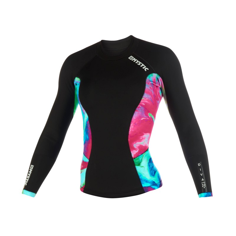 Mystic Diva L/S Vest Neoprene Women Aurora