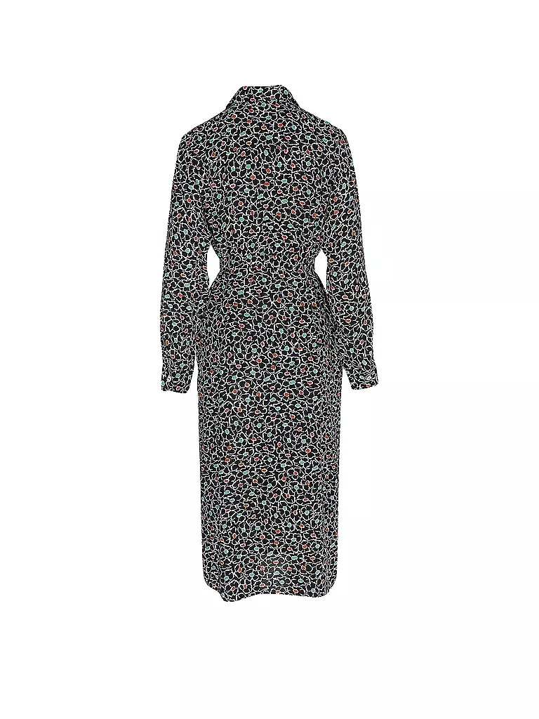 A.P.C. Midikleid Valentine schwarz