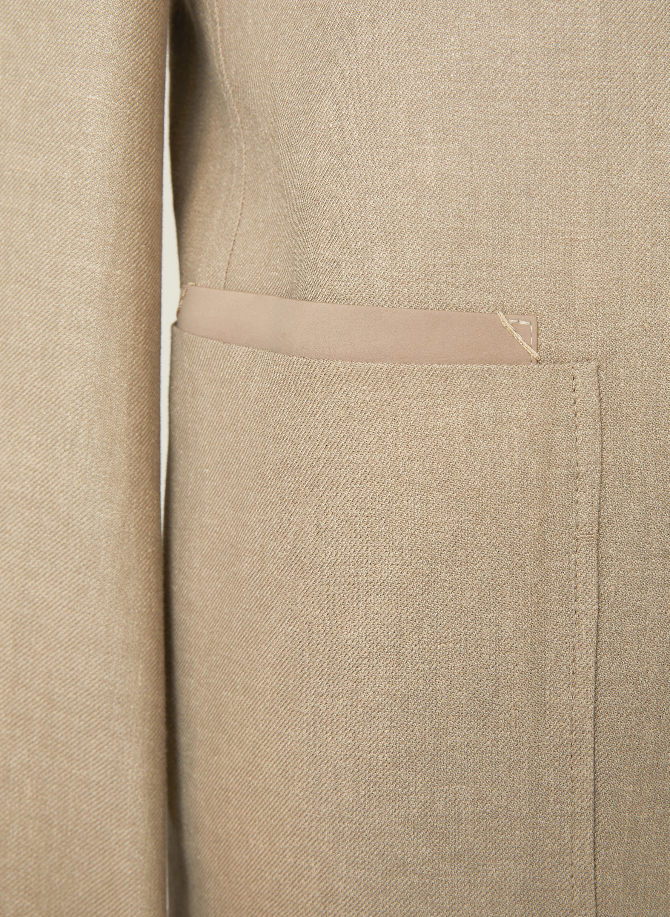 ZEGNA Jacke mit Leinen