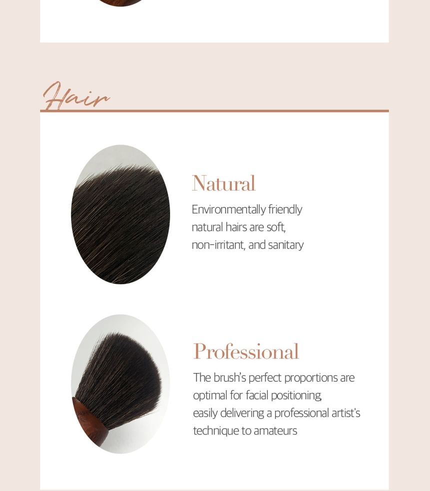 te cool voor school - Artist Vegan Eye Detail Brush