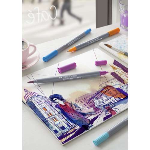 FABER-CASTELL Goldfaber Aqua Dual Marker 18er-Set