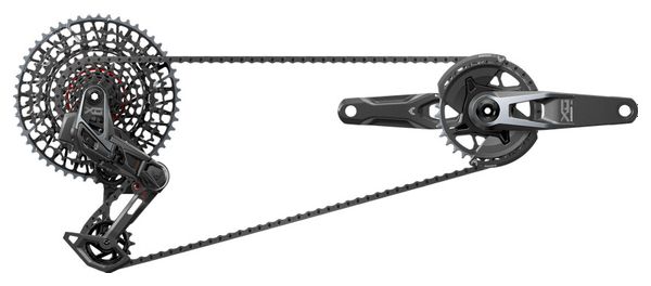 Groupe Sram X0 T-Type Eagle AXS DUB Wide 32 Dents 12V Guards Noir (Sans Boitier)